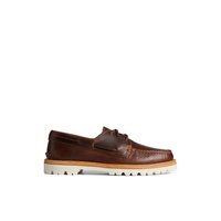 Unisex Authentic Original  3-Eye Vibram Boat Shoe - Lug Sole - Boat Shoes